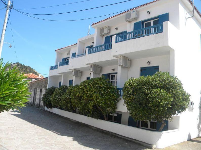 Ostria Eressos Rooms Skala Eresou Exterior photo